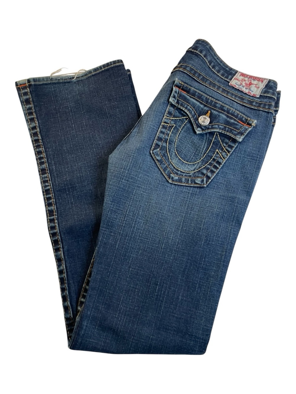 True Religion Billy Classic mid-rise bootcut Dark Blue Women's Size 31